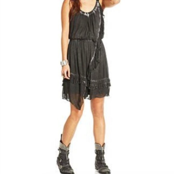 Free People Aphrodite Mini Dress Grey S - Picture 16 of 16